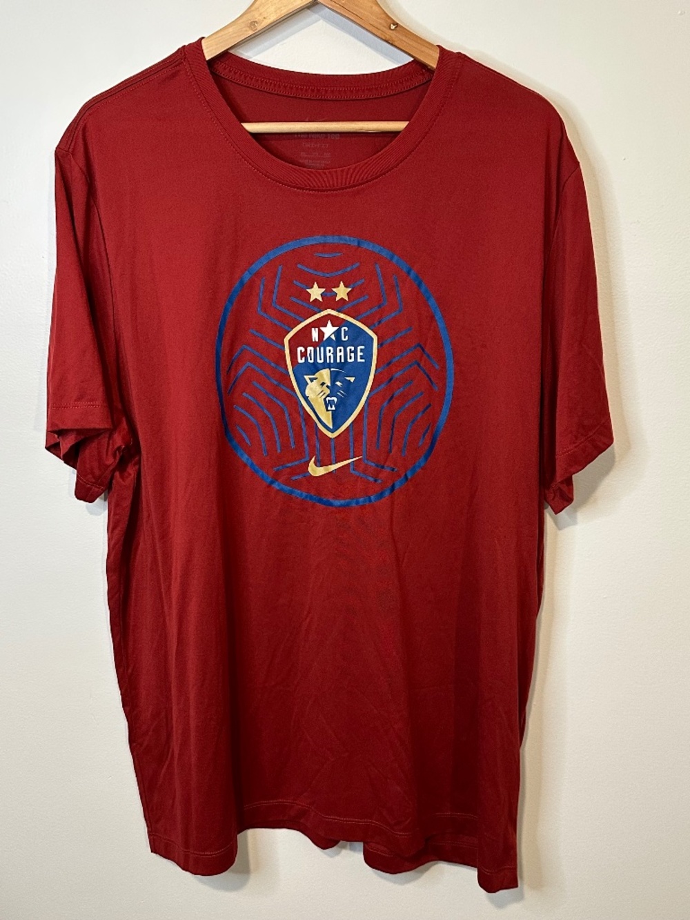 Nike Men's North Carolina Courage Crimson Legend T-Shirt